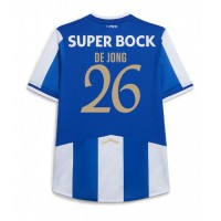 Stroje piłkarskie Porto Luuk de Jong #26 Koszulka Podstawowej 2025-26 Krótki Rękaw